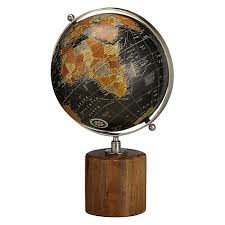 Glob with wooden base gwb2037