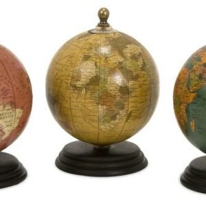Glob with wooden base gwb2040